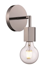 Trans Globe 22231 PC - 1LT SCONCE HEXON-PC